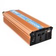 XUYUAN 2000W Inverter with USB Positive And Negative Reverse Connection Protection, Specification: Gold 24V to 110V on Sale