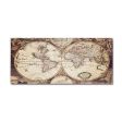 World Map Carpets Rug Bedroom Kids Baby Play Crawling Mat Memory Foam Area Rugs Carpet, Size:60x90cm(Vintage Map) Online Sale