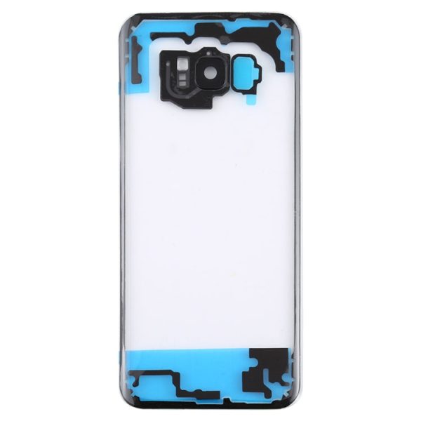 For Samsung Galaxy S8 +   G955 G955F G955FD G955U G955A G955P G955T G955V G955R4 G955W G9550 Transparent Battery Back Cover with Camera Lens Cover (Transparent) Fashion