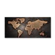 World Map Carpets Rug Bedroom Kids Baby Play Crawling Mat Memory Foam Area Rugs Carpet, Size:60x90cm(Black) Supply