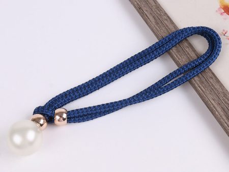 2pcs  Pearl Curtain Clip Curtain Holders Tie Back Buckle Curtain Decor Accessories(Sapphire) Online Hot Sale