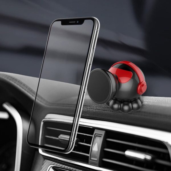 Car Octopus Shape Magnetic Mobile Phone Holder (Red) Online Hot Sale